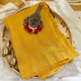 Yellow Georgette Saree -VS855